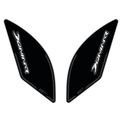 GP Kompozit Bajaj Dominar 250 / 400 2017-2024 Uyumlu Yan Pad Siyah