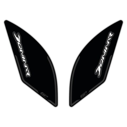 GP Kompozit Bajaj Dominar 250 / 400 2017-2024 Uyumlu Yan Pad Siyah