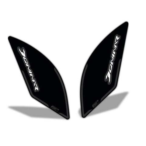 GP Kompozit Bajaj Dominar 250 / 400 2017-2026 Uyumlu Yan Pad Siyah