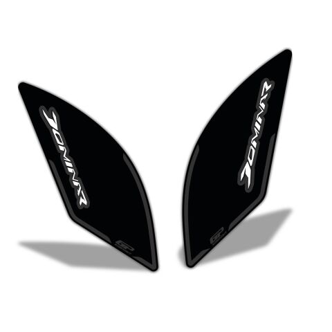 GP Kompozit Bajaj Dominar 250 / 400 2017-2026 Uyumlu Yan Pad Siyah