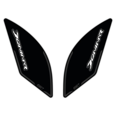 GP Kompozit Bajaj Dominar 250 / 400 2017-2026 Uyumlu Yan Pad Siyah