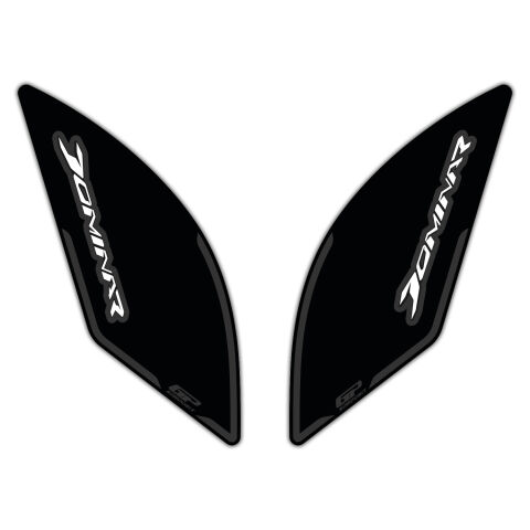 GP Kompozit Bajaj Dominar 250 / 400 2017-2026 Uyumlu Yan Pad Siyah