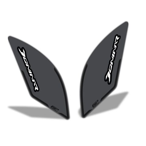 GP Kompozit Bajaj Dominar 250 / 400 2017-2026 Uyumlu Yan Pad Gri