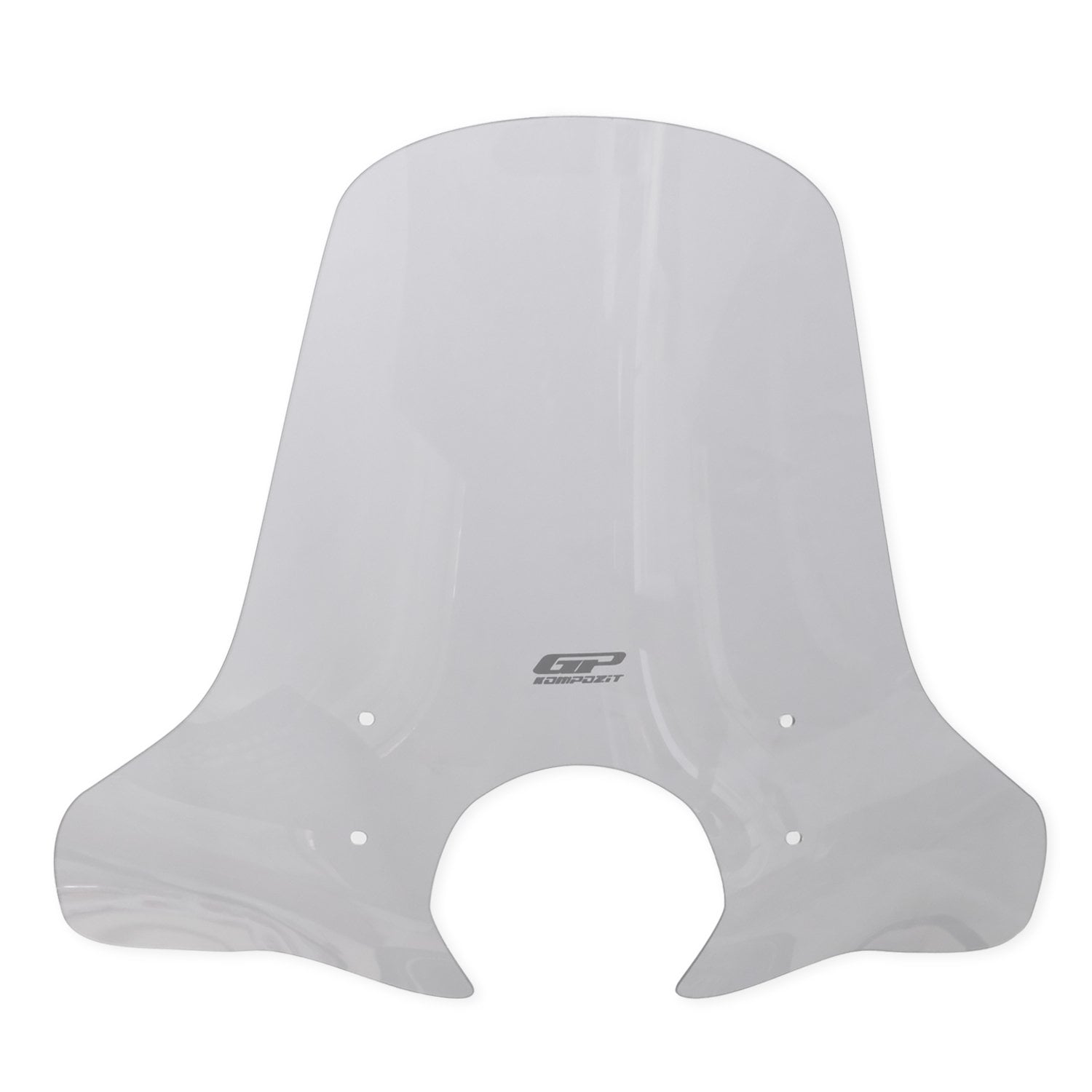 GP Kompozit Royal Alloy Tigara Grande 125 / 150 / 300 2020-2024 Uyumlu Ön Cam Füme