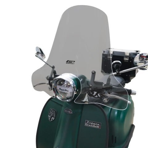 GP Kompozit Royal Alloy Tigara Grande 125 / 150 / 300 2020-2024 Uyumlu Ön Cam Füme