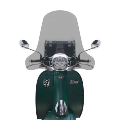 GP Kompozit Royal Alloy Tigara Grande 125 / 150 / 300 2020-2024 Uyumlu Ön Cam Füme