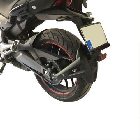 GP Kompozit Bajaj Dominar 250 / 400 2017-2026 Uyumlu Arka Çamur Sıyırıcı Siyah