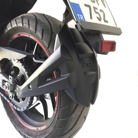 GP Kompozit Bajaj Dominar 250 / 400 2017-2026 Uyumlu Arka Çamur Sıyırıcı Siyah