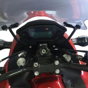 GP Kompozit Honda CB500F 2014-2018 Uyumlu Ön Cam Füme