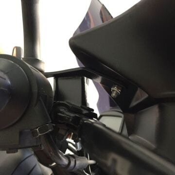 GP Kompozit Bajaj Dominar 250 / 400 2017-2024 Uyumlu Elcik Koruma Siyah