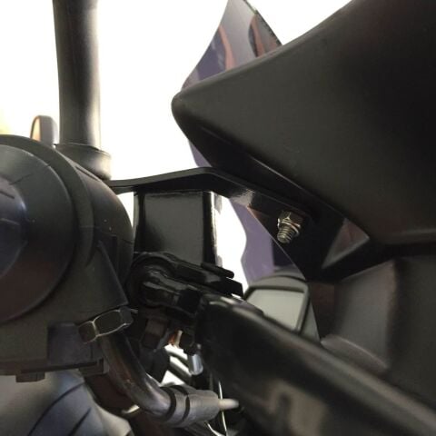 GP Kompozit Bajaj Dominar 250 / 400 2017-2024 Uyumlu Elcik Koruma Siyah