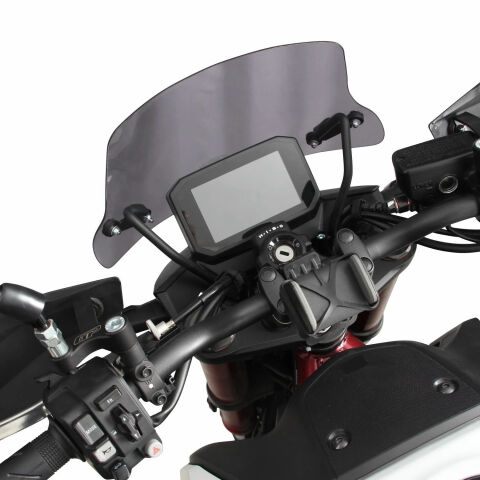 GP Kompozit Honda CB500 Hornet 2024-2025 Uyumlu Ön Cam Siyah