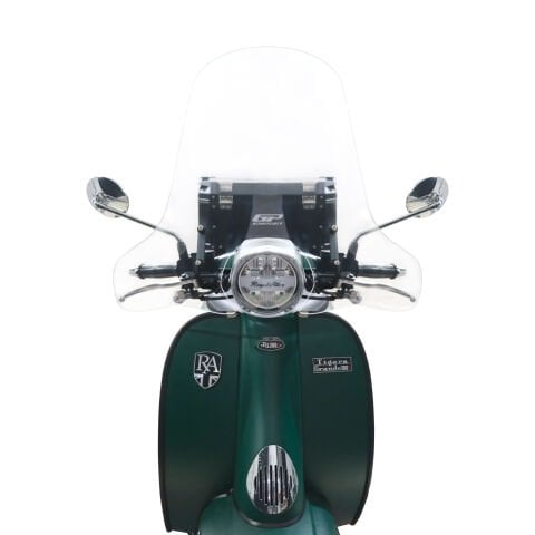 GP Kompozit Royal Alloy Tigara Grande 125 / 150 / 300 2020-2024 Uyumlu Ön Cam Şeffaf