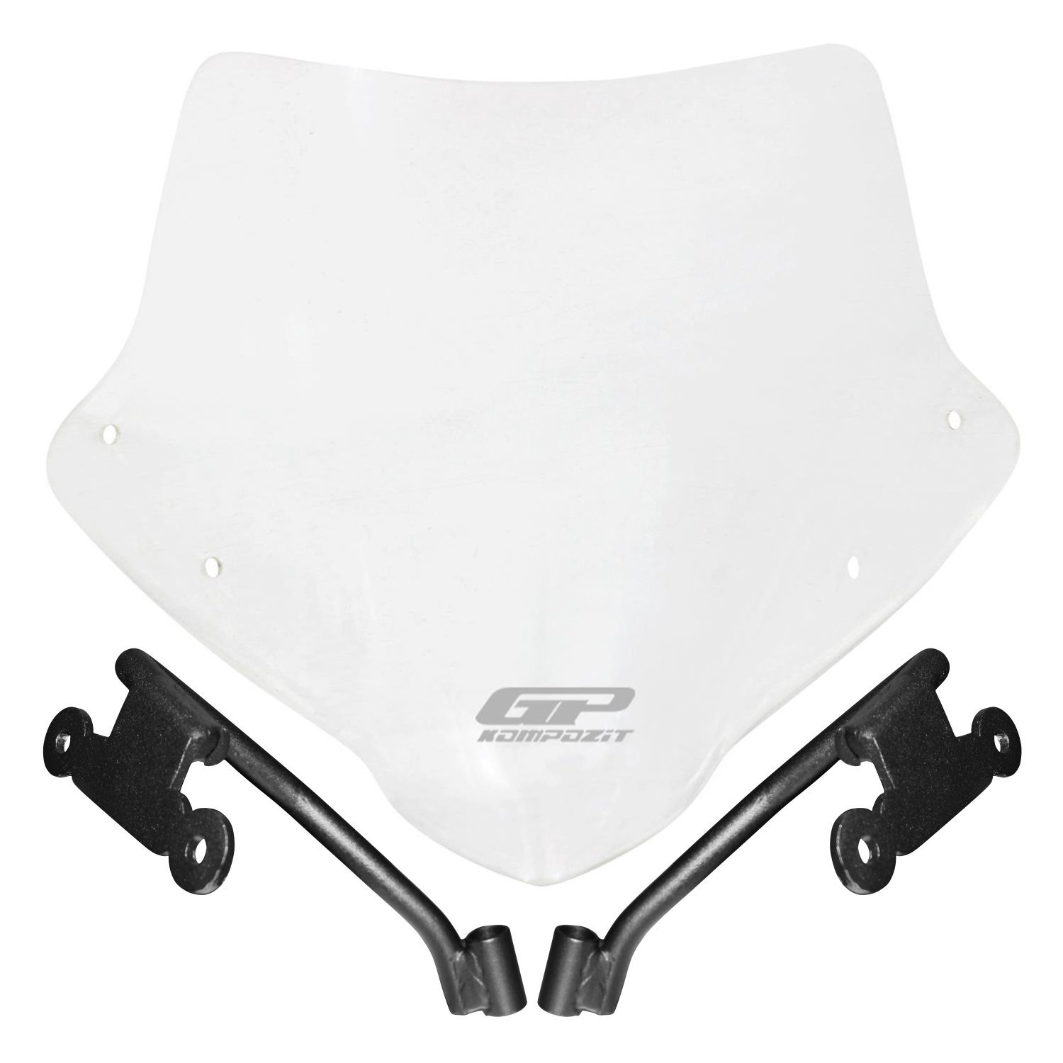 GP Kompozit Honda CB500 Hornet 2025 Uyumlu Ön Cam Şeffaf