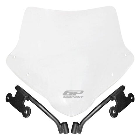 GP Kompozit Honda CB500 Hornet 2025 Uyumlu Ön Cam Şeffaf