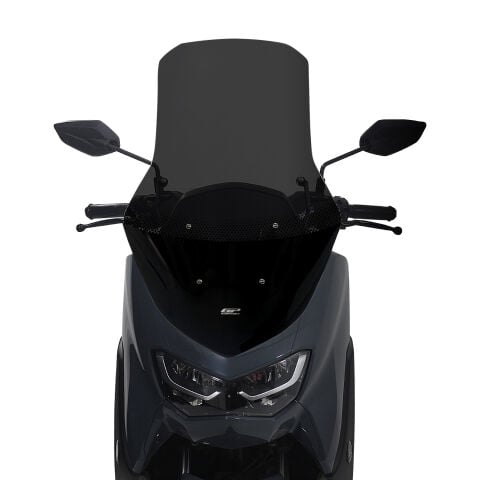 GP Kompozit Yamaha NMAX 125 / 155 2021-2024 Uyumlu Ayaklı Tur Camı Füme