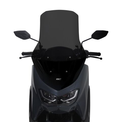 GP Kompozit Yamaha NMAX 125 / 155 2021-2024 Uyumlu Ayaklı Tur Camı Füme