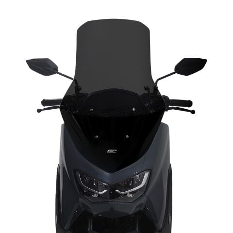 GP Kompozit Yamaha NMAX 125 / 155 2021-2024 Uyumlu Ayaklı Tur Camı Füme