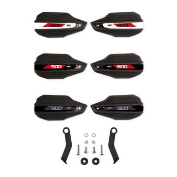 GP Kompozit Honda NX 500 2025 Uyumlu Elcik Koruma Siyah