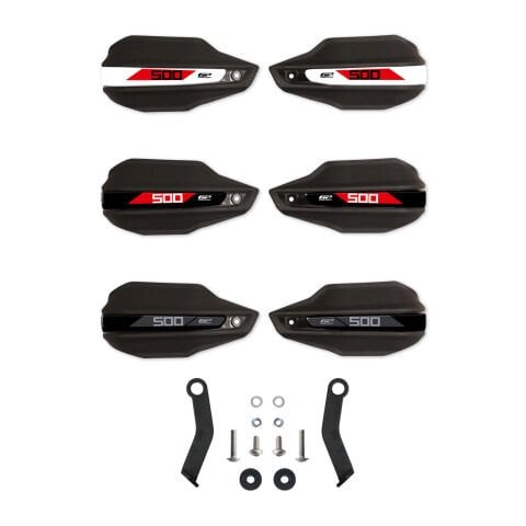 GP Kompozit Honda NX 500 2025 Uyumlu Elcik Koruma Siyah