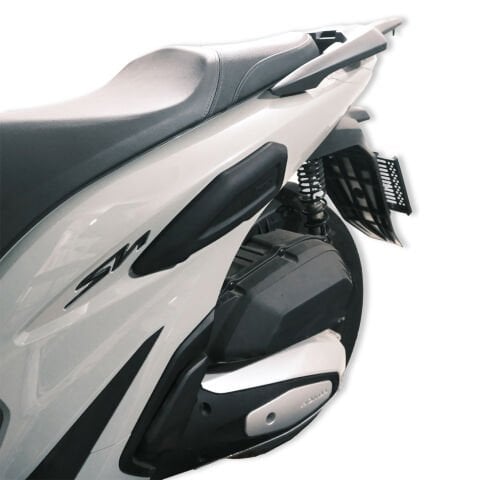 GP Kompozit Honda SH 125 2024-2025 Uyumlu Sele Altı Grenaj Koruma Siyah