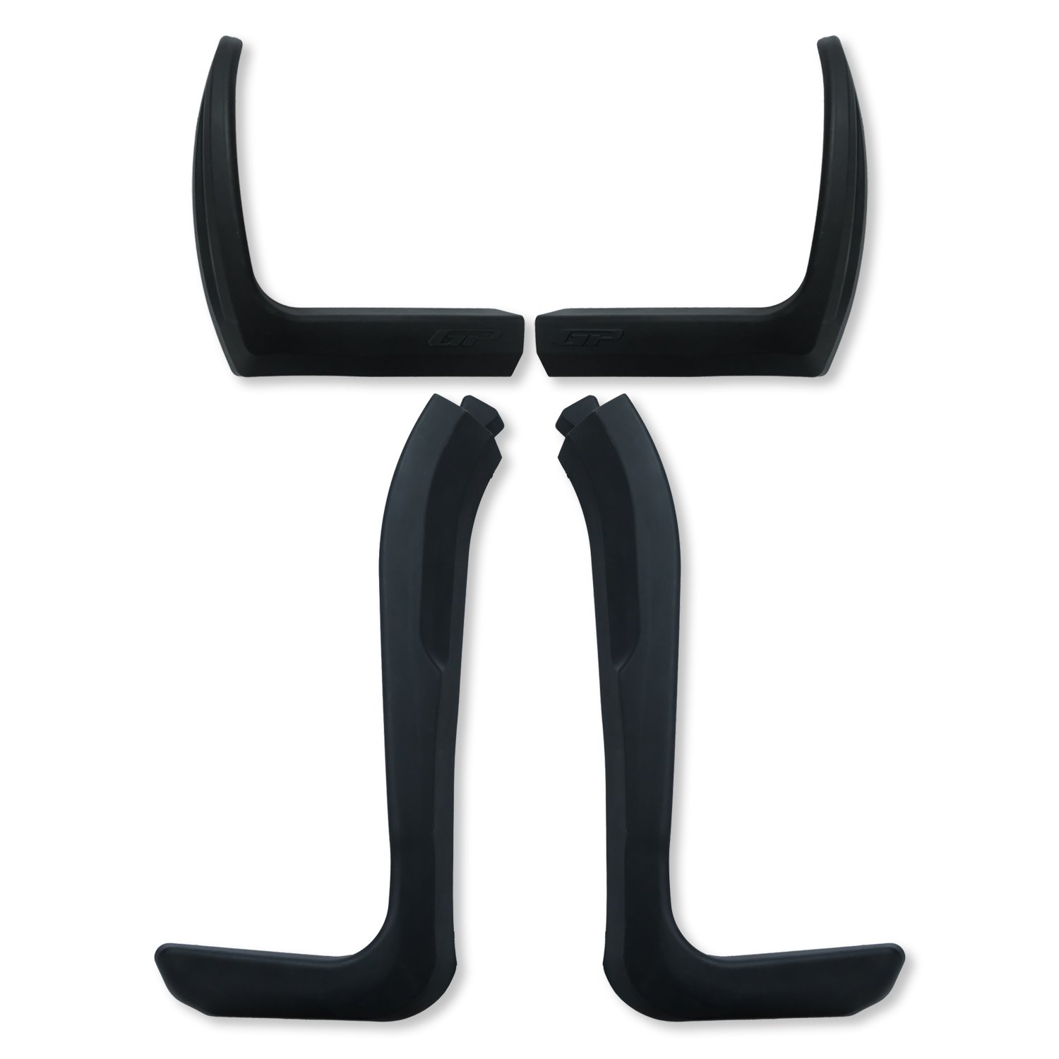 GP Kompozit Honda SH 125 2024-2025 Uyumlu Bacak Koruma Siyah