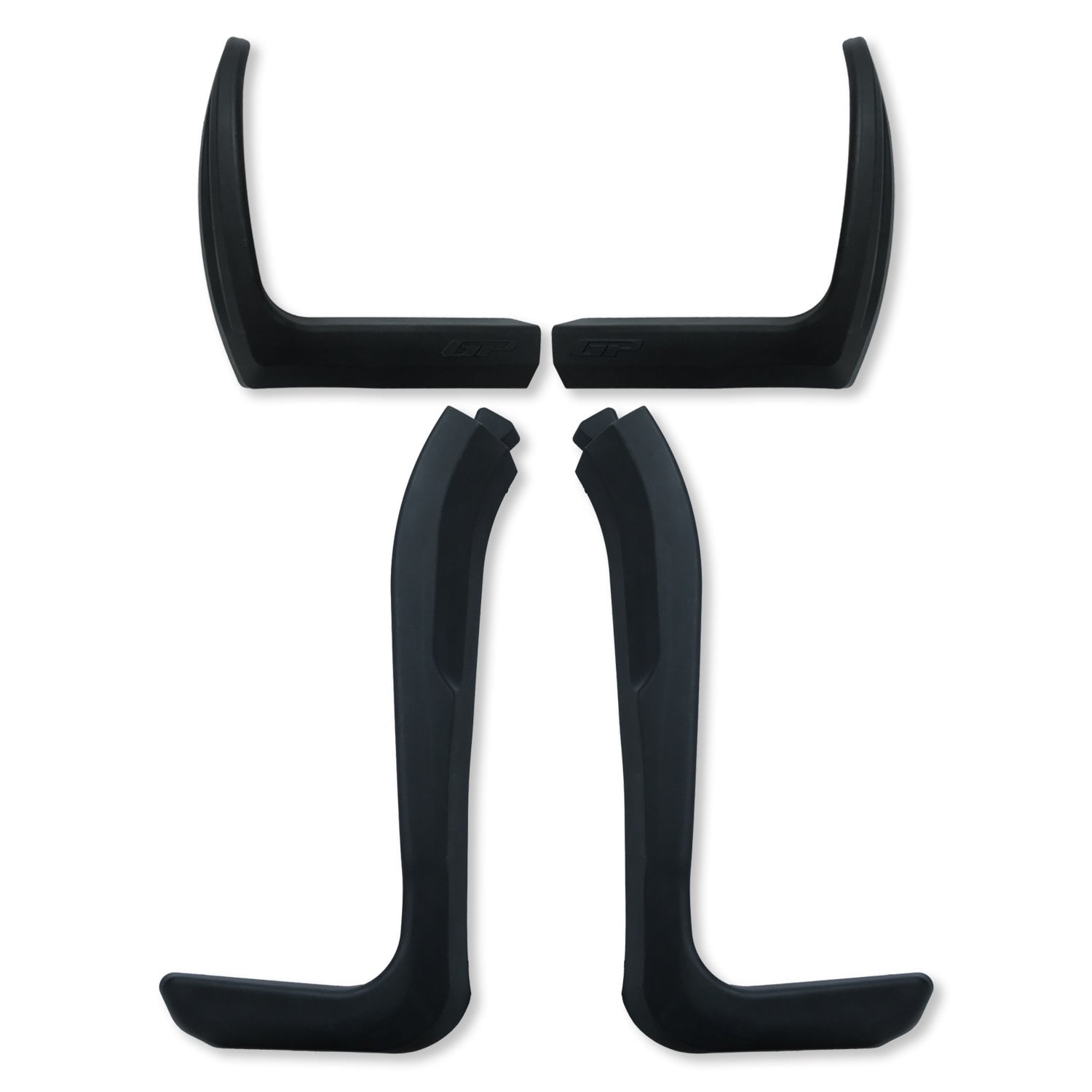 GP Kompozit Honda SH 125 2024-2025 Uyumlu Bacak Koruma Siyah