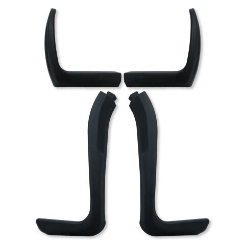 GP Kompozit Honda SH 125 2024-2025 Uyumlu Bacak Koruma Siyah