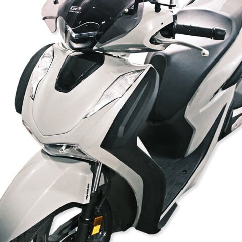 GP Kompozit Honda SH 125 2024-2025 Uyumlu Bacak Koruma Siyah
