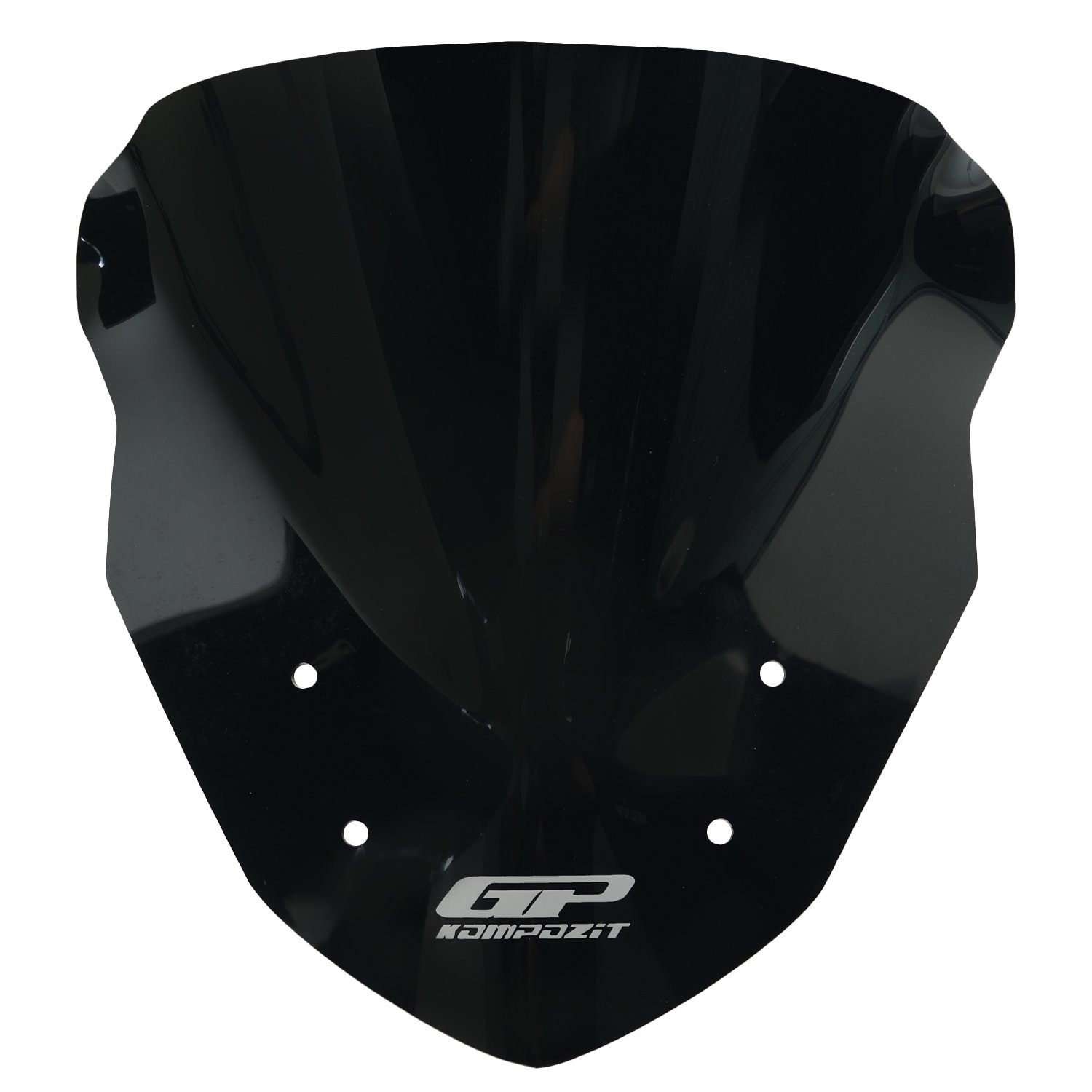 GP Kompozit RKS Arome 125 2021-2024 Uyumlu Spor Ön Cam Siyah