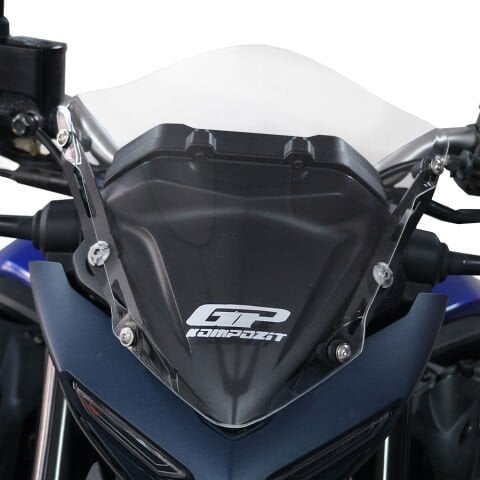 GP Kompozit Yamaha MT-25 2020-2026 Uyumlu Spor Cam Şeffaf