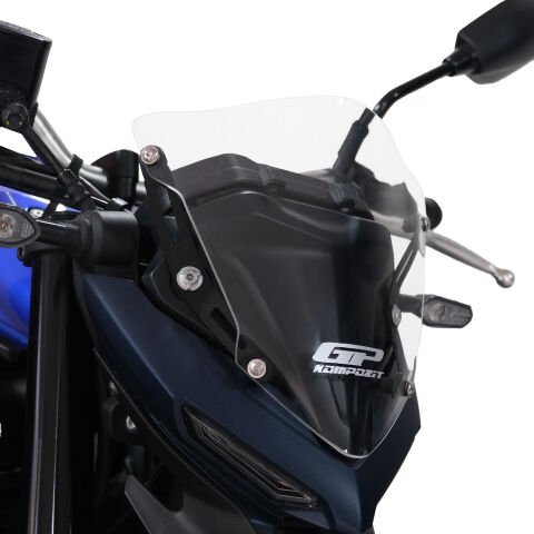 GP Kompozit Yamaha MT-25 2020-2026 Uyumlu Spor Cam Şeffaf