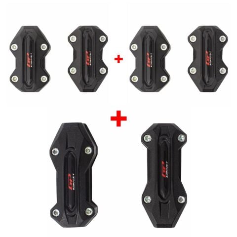 GP Kompozit BMW R 1200/1250 GS ADV 2013-2024 Uyumlu Koruma Demiri Plastiği Seti Siyah