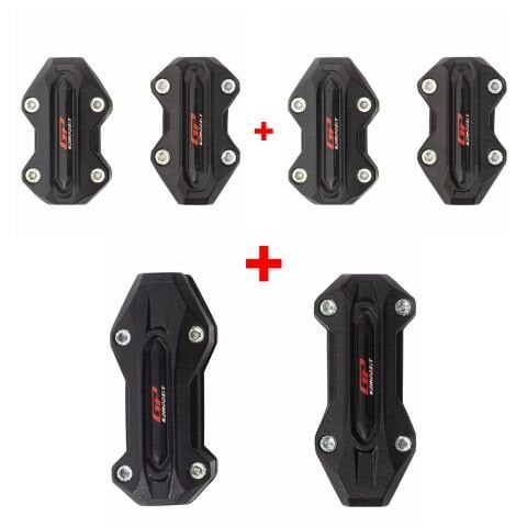 GP Kompozit BMW R 1200/1250 GS ADV 2013-2024 Uyumlu Koruma Demiri Plastiği Seti Siyah