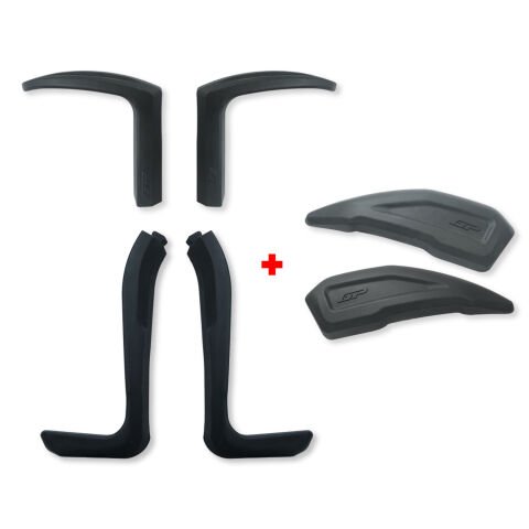 GP Kompozit Honda SH 125 2024-2025 Uyumlu Bacak ve Sele Altı Grenaj Koruma Seti