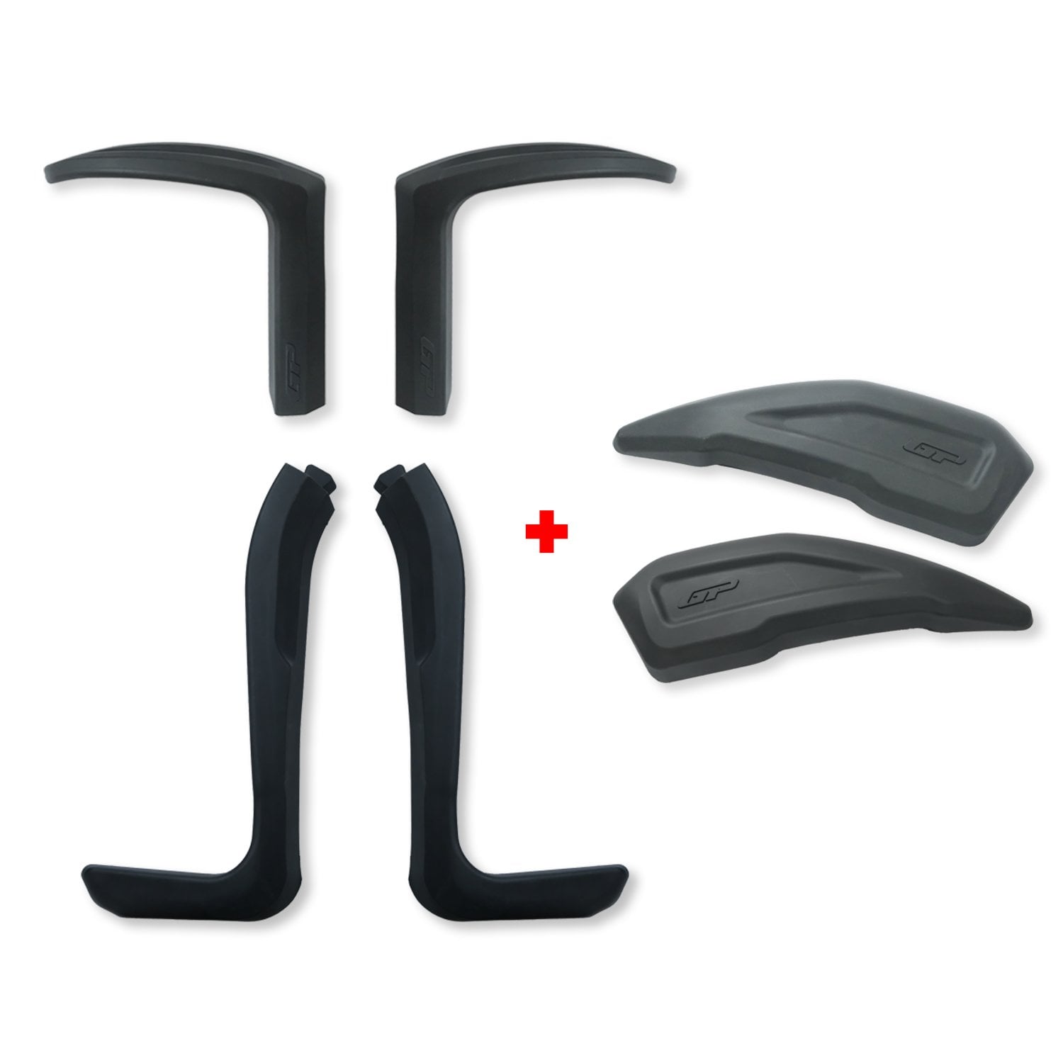 GP Kompozit Honda SH 125 2024-2025 Uyumlu Bacak ve Sele Altı Grenaj Koruma Seti