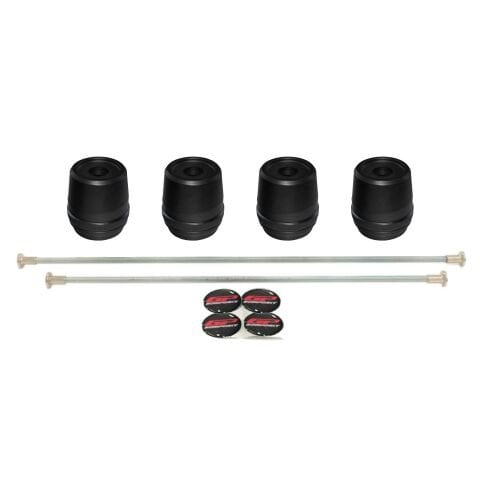 GP Kompozit Yamaha R25 2015-2018 Uyumlu 6 lı Takoz Seti Siyah