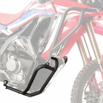 GP Kompozit Honda CRF250 Rally 2023-2024 Uyumlu Motor Koruma Demiri Siyah