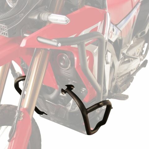 GP Kompozit Honda CRF250 Rally 2023-2025 Uyumlu Motor Koruma Demiri Siyah