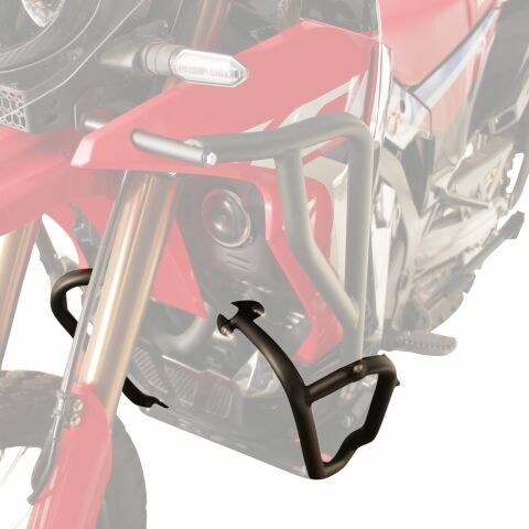 GP Kompozit Honda CRF250 Rally 2023-2025 Uyumlu Motor Koruma Demiri Siyah