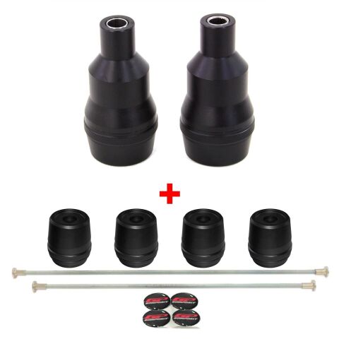 GP Kompozit Yamaha R25 2019-2024 Uyumlu 6 lı Takoz Seti Siyah