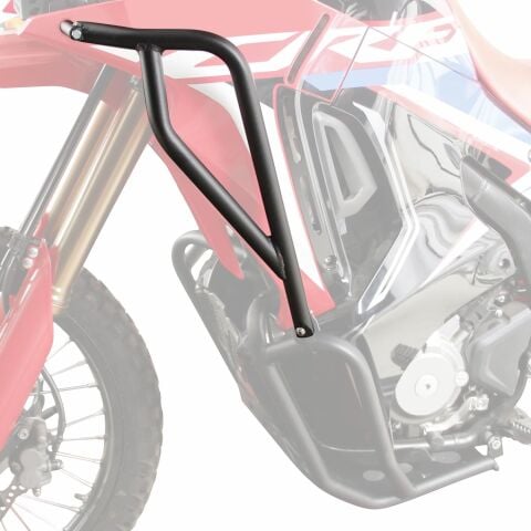 GP Kompozit Honda CRF250 Rally 2023-2025 Uyumlu Motor Koruma Demiri Üst Kısım Siyah