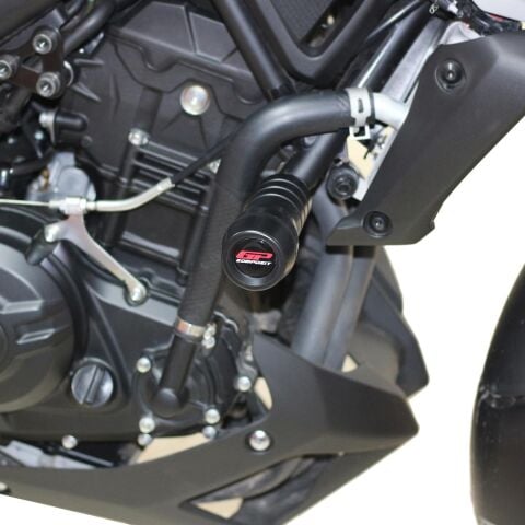 GP Kompozit Yamaha MT-25 2015-2026 Uyumlu 6 lı Takoz Seti Siyah