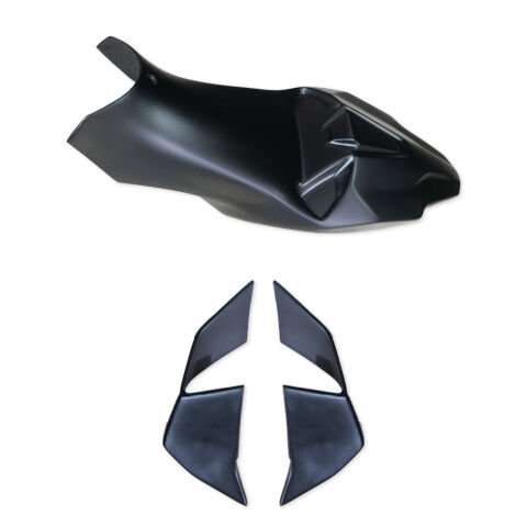 GP Kompozit BMW M 1000 RR 2022-2026 Uyumlu Kanatlı Yarış Grenajı Siyah