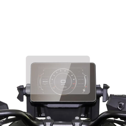 GP Kompozit CF Moto 800 MT 2022-2024 Uyumlu Motosiklet Ekran Koruyucu Şeffaf