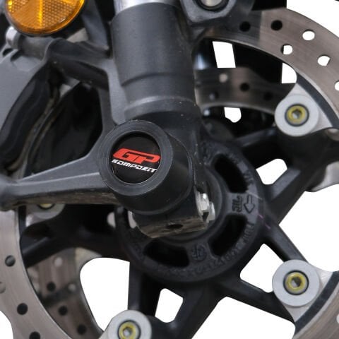 GP Kompozit Honda CB750 Hornet 2023-2026 Uyumlu Aks Koruma Takoz Seti Siyah