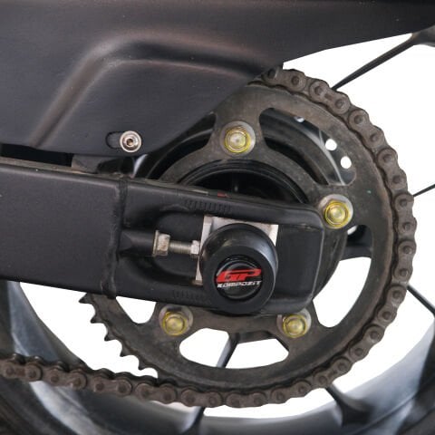 GP Kompozit Honda CB750 Hornet 2023-2026 Uyumlu Aks Koruma Takoz Seti Siyah