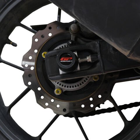 GP Kompozit Honda CB750 Hornet 2023-2026 Uyumlu Aks Koruma Takoz Seti Siyah