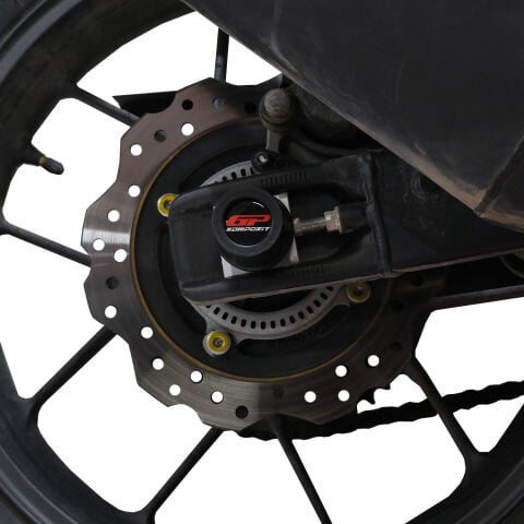 GP Kompozit Honda CB750 Hornet 2023-2026 Uyumlu Aks Koruma Takoz Seti Siyah