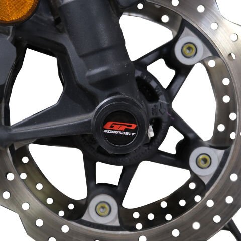 GP Kompozit Honda CB750 Hornet 2023-2026 Uyumlu Aks Koruma Takoz Seti Siyah